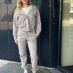 Naiste spordidress bomberjope ja pükstega