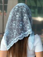 Платок из гипюра на голову