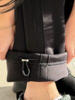 Спортивный костюм на флисе с утяжкой на штанах